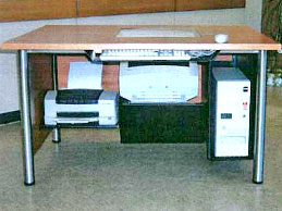 Computer Tischsystem Modell-IT-3015 3025 3026 Edelstahl